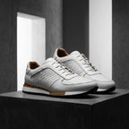 Polished Leather Comfort Sneakers