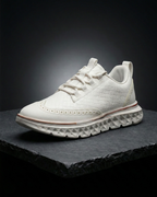 Woven Leather Dress Sneakers