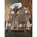 Fleece Stand-Collar Sweater