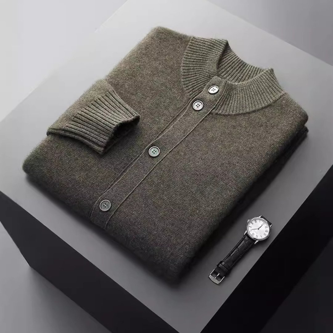 Extra-Fine 17.9 Micron Merino Cardigan