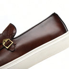 Men's British Style Breathable Microfiber Leather Loafers