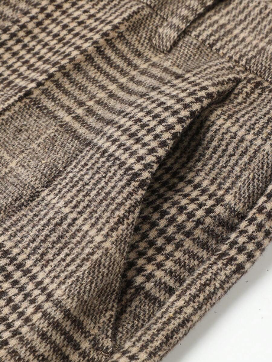 Checked Two-Piece Suit