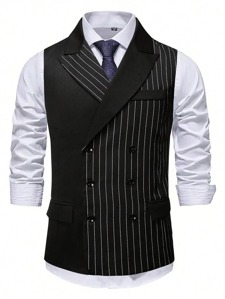 Double-Breasted Suit Waistcoat