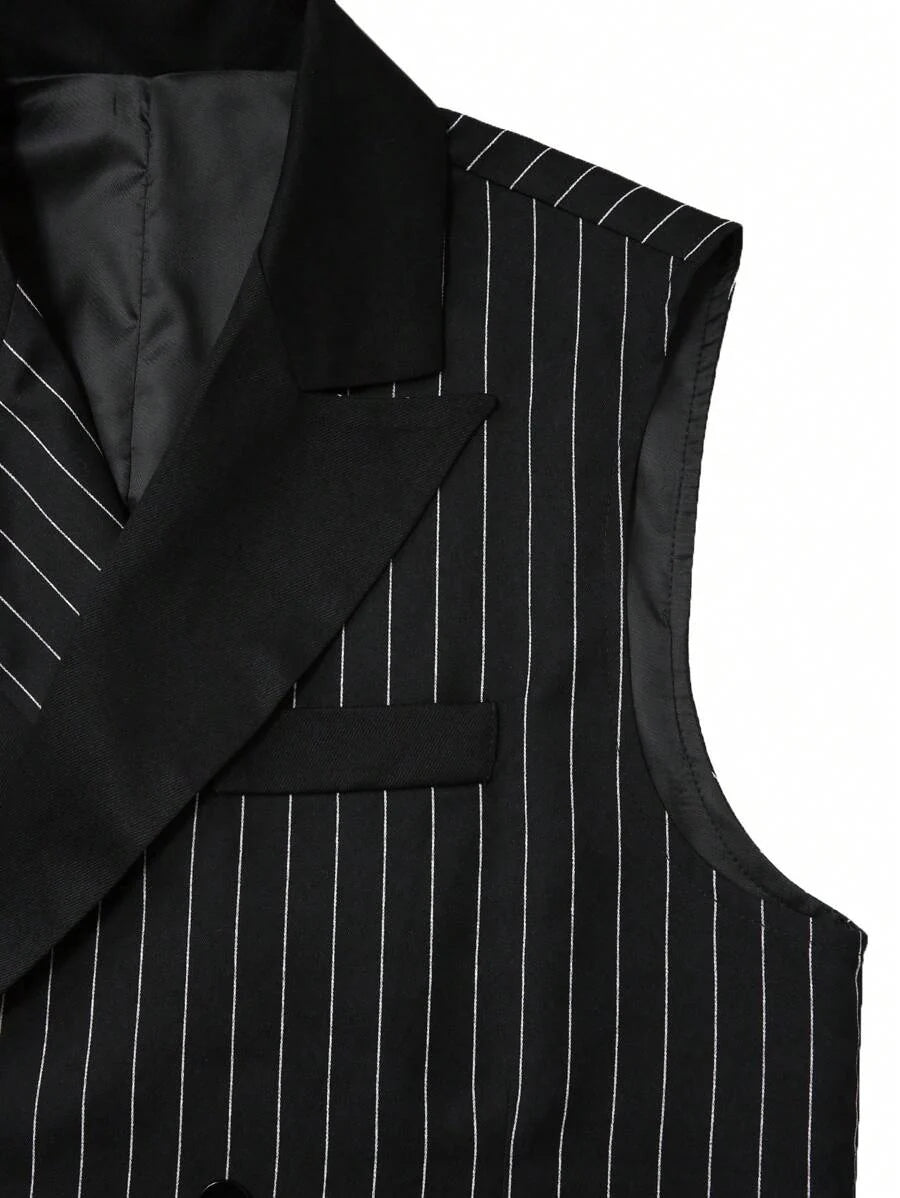 Double-Breasted Suit Waistcoat