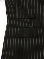 Striped Double-Breasted Suit