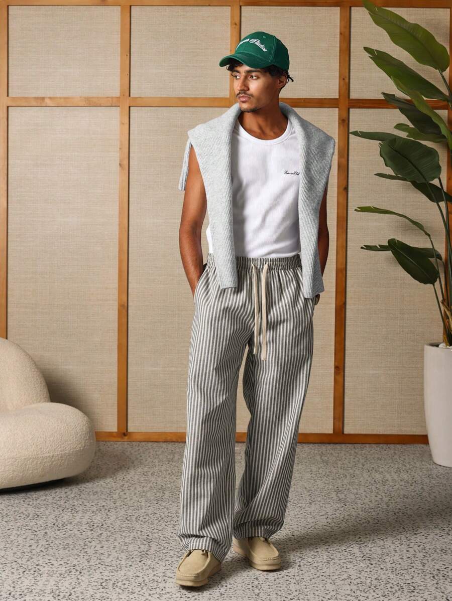 Striped Lounge Joggers
