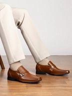 Lined Moccasin Loafers