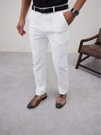 Crease-Resistant Business Trousers