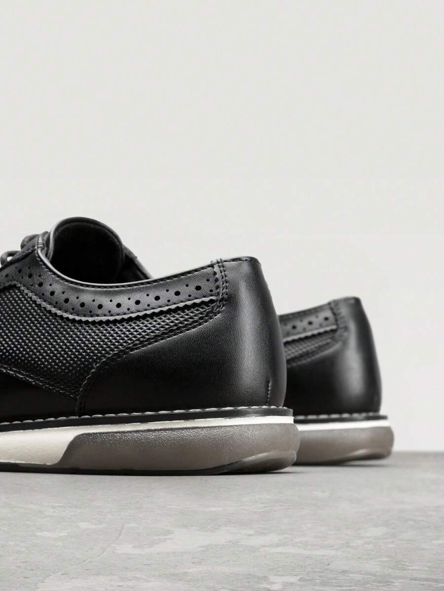 Plain Toe Derby Shoes