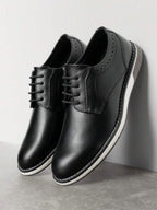 Plain Toe Derby Shoes