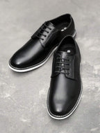 Plain Toe Derby Shoes