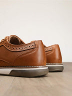 Plain Toe Derby Shoes