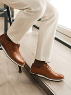 Plain Toe Derby Shoes