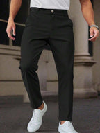 Classic Woven Suit Trousers