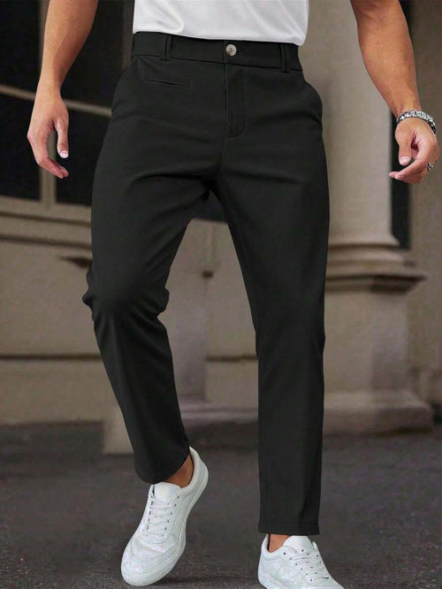 Classic Woven Suit Trousers