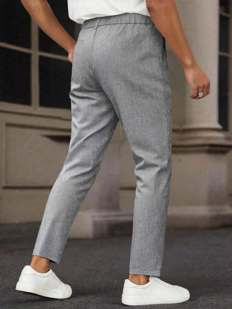 Classic Woven Suit Trousers