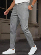 Classic Woven Suit Trousers