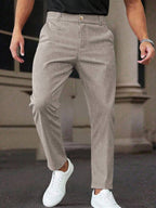 Classic Woven Suit Trousers