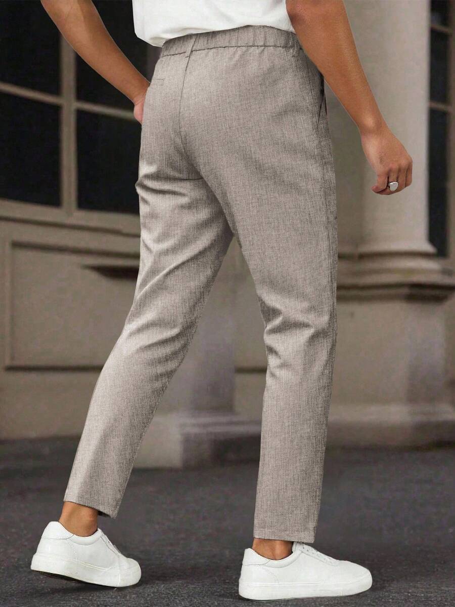 Classic Woven Suit Trousers