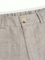 Classic Woven Suit Trousers