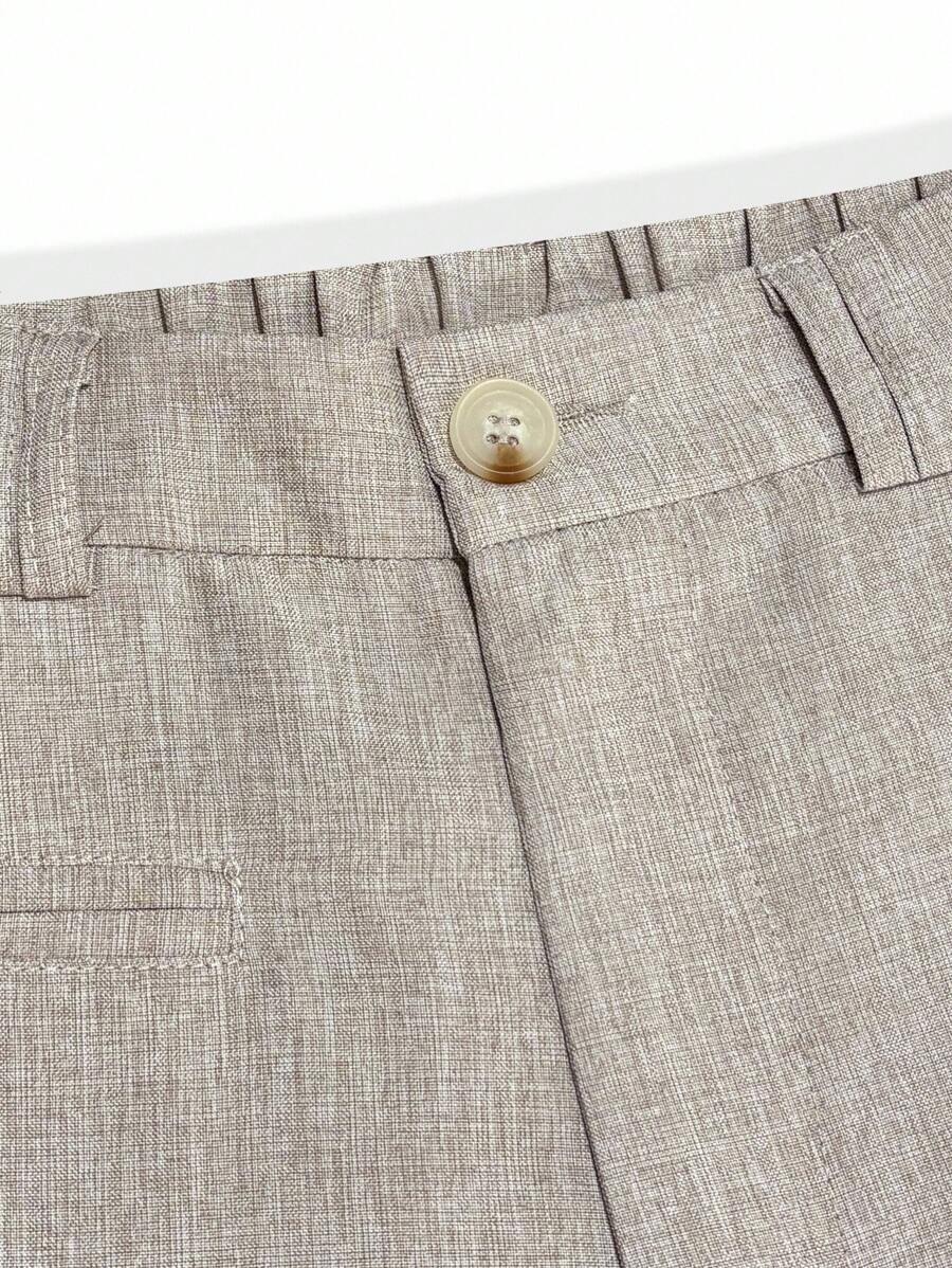 Classic Woven Suit Trousers