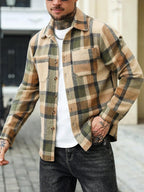 Checked Flannel Overshirt
