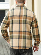 Checked Flannel Overshirt