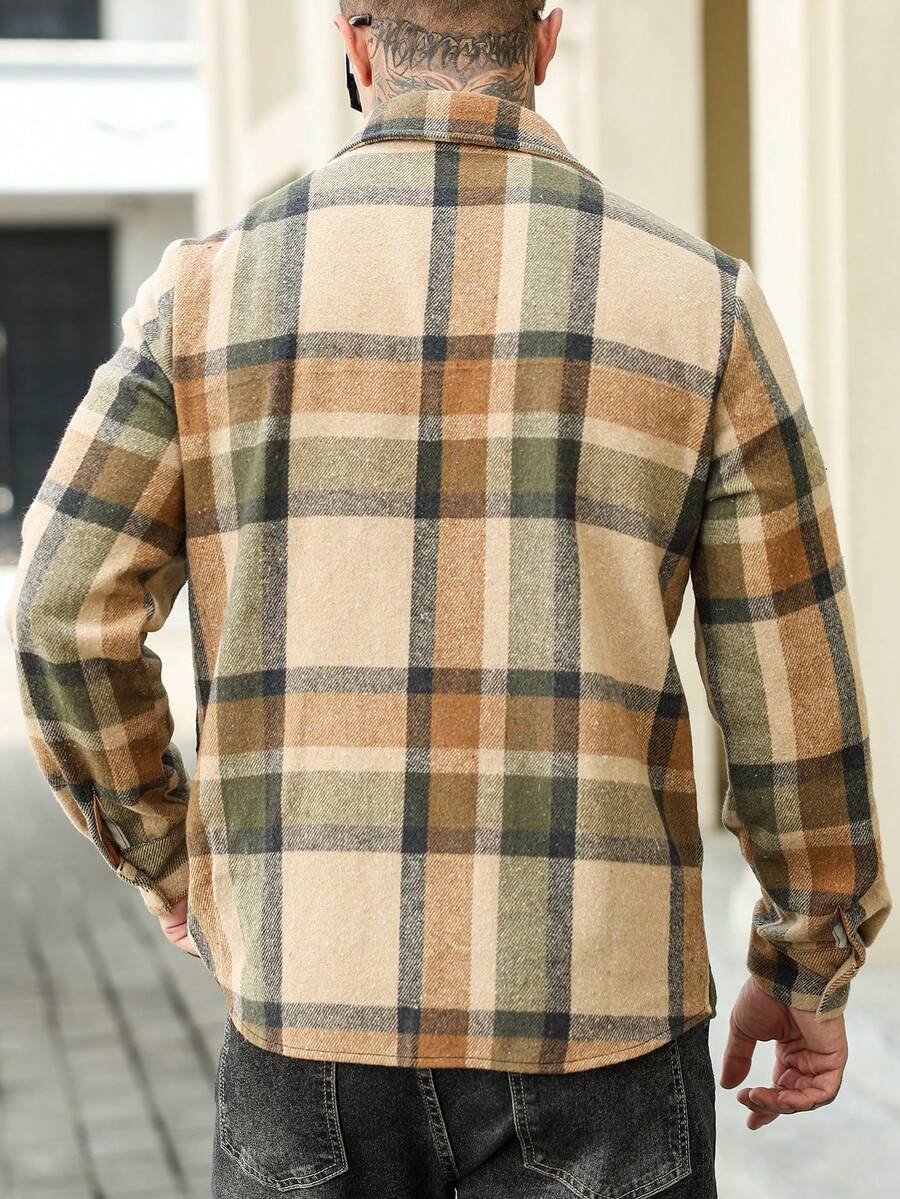 Checked Flannel Overshirt
