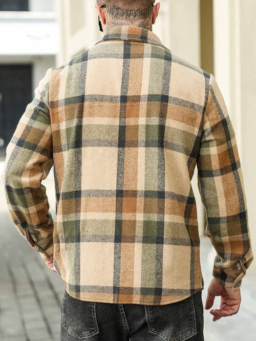 Checked Flannel Overshirt