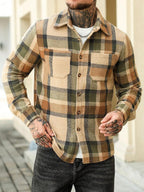 Checked Flannel Overshirt