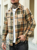 Checked Flannel Overshirt
