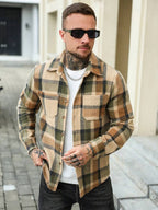 Checked Flannel Overshirt