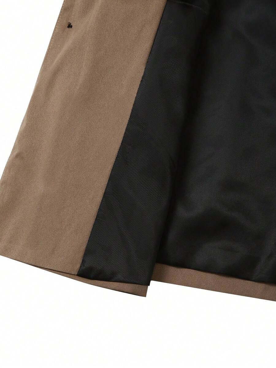 Stand Collar Minimal Blazer