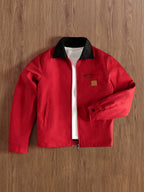 Loose Workwear Zip Windbreaker