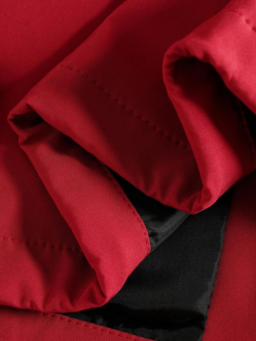 Loose Workwear Zip Windbreaker