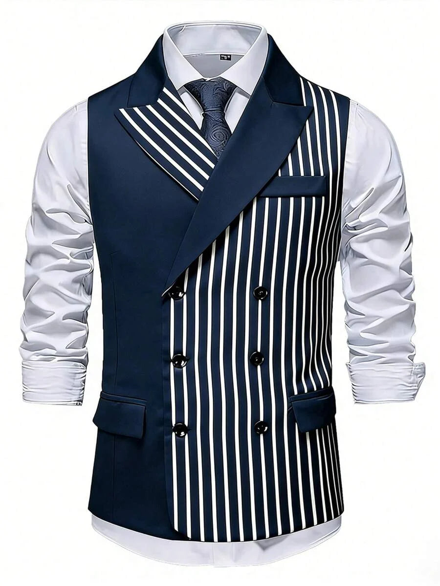 Double-Breasted Suit Waistcoat