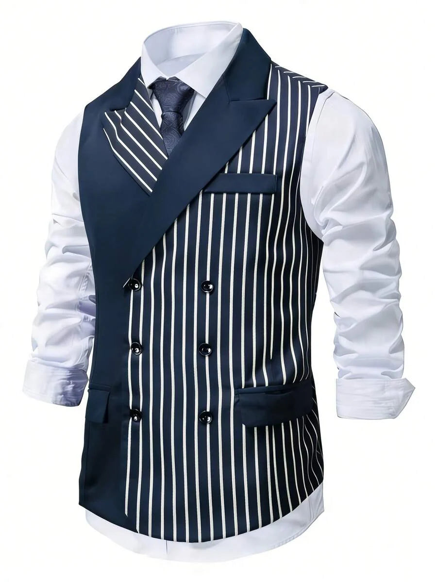 Double-Breasted Suit Waistcoat