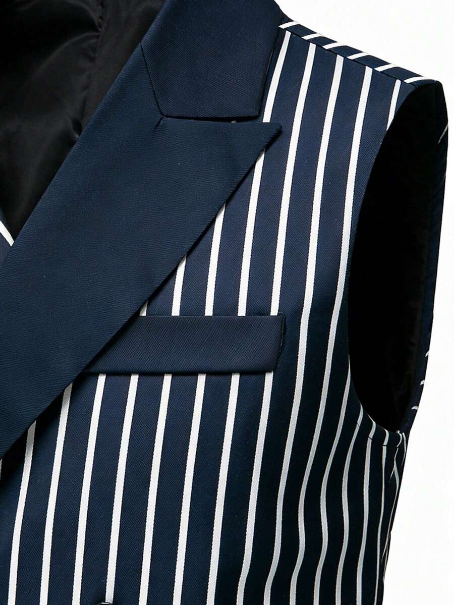 Double-Breasted Suit Waistcoat