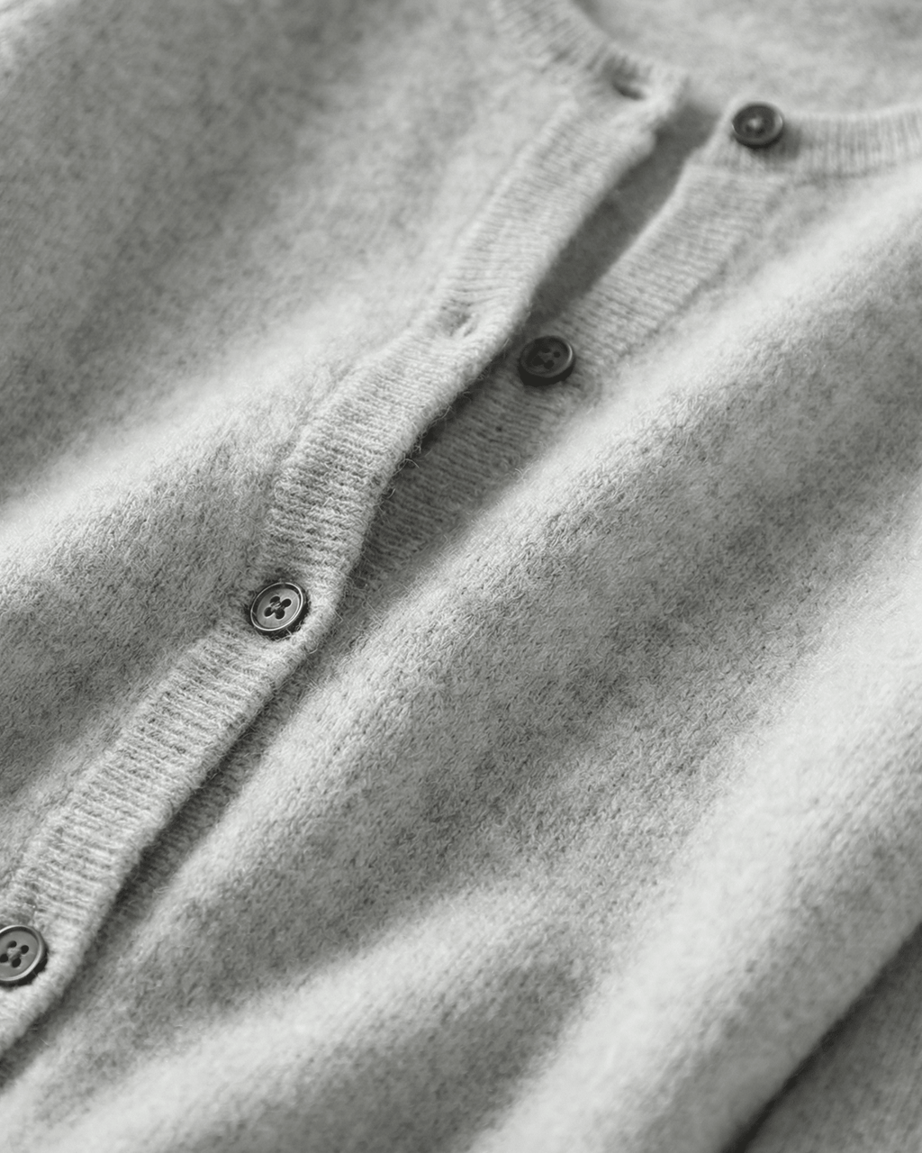 Men's Cashmere Blend Open Cardigan - Secranzo