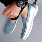 Two-Tone Driving Loafers