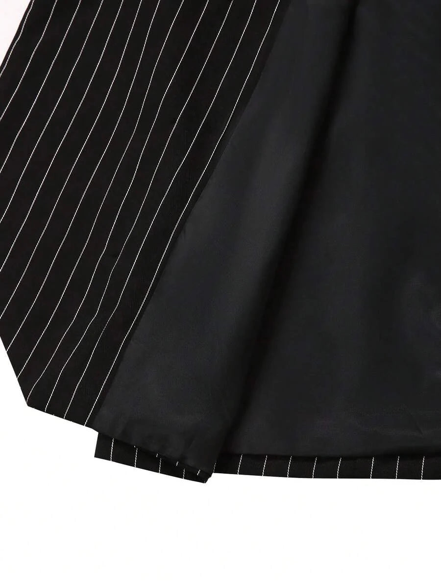 Striped Waistcoat and Trousers
