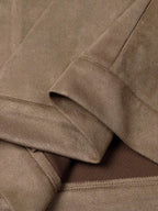 Plain Zip Collar Jacket