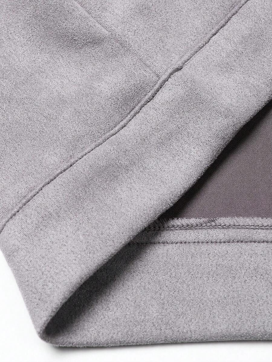 Plain Zip Collar Jacket