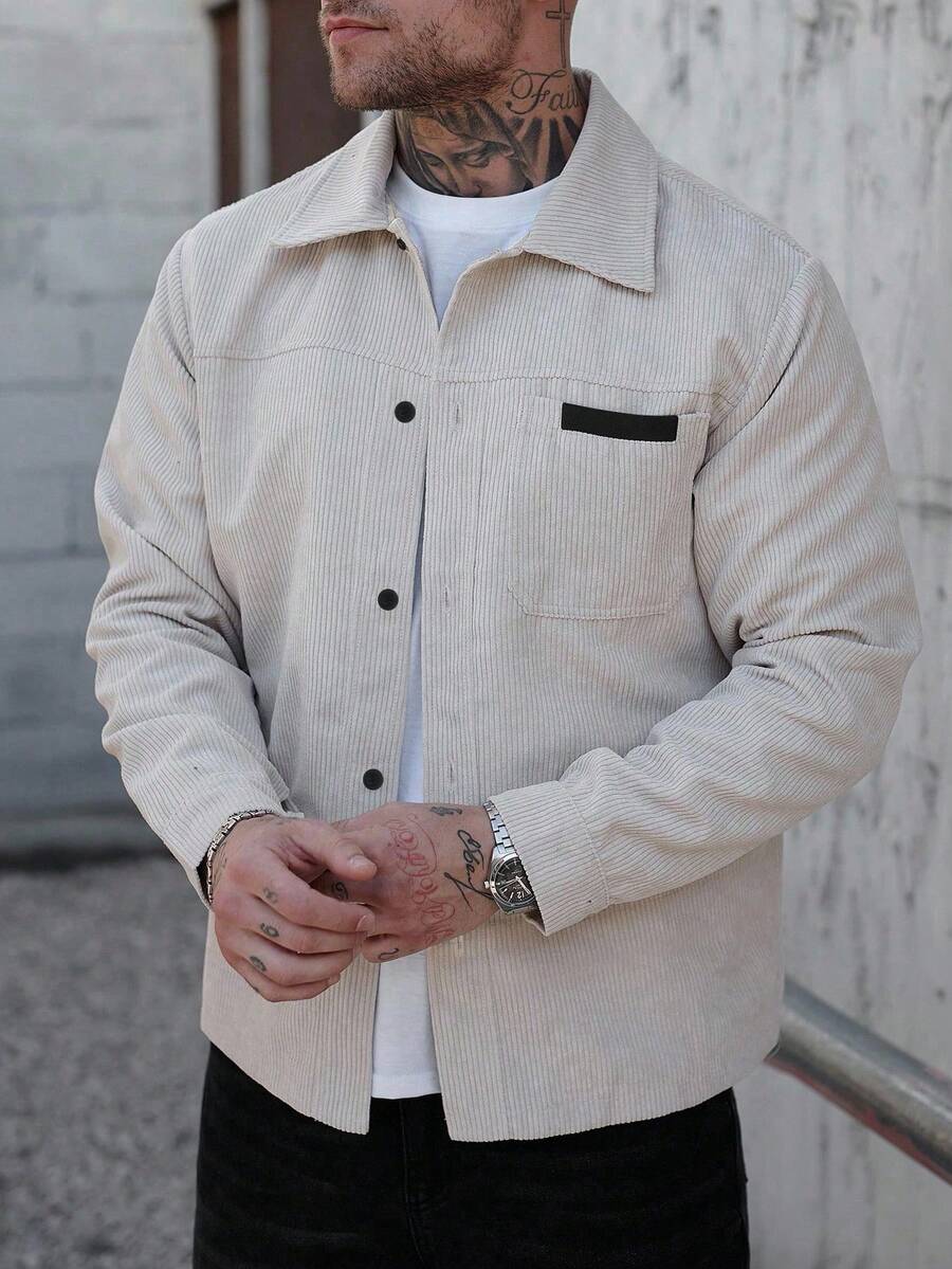 Corduroy Shirt Jacket