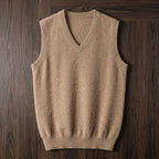 Fine Cashmere Tailored Sweater Vest
