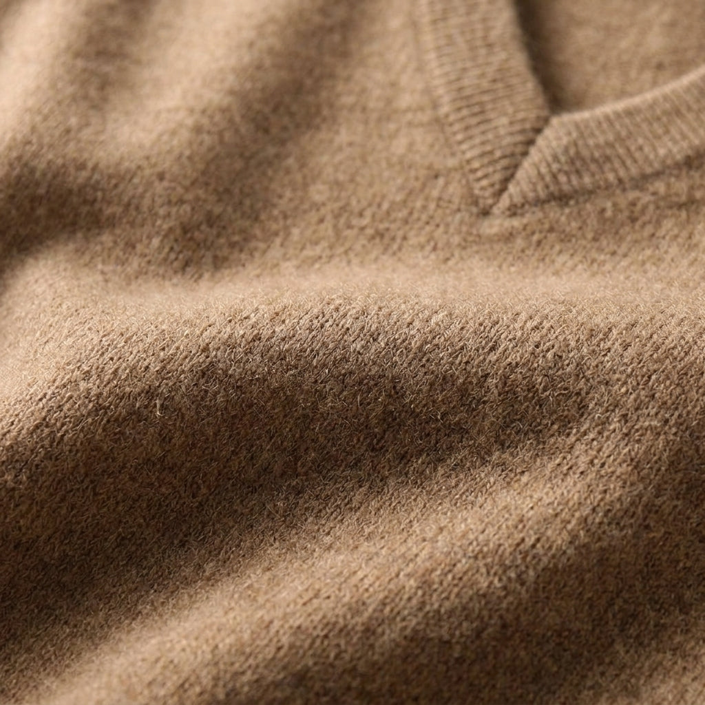 Fine Cashmere Tailored Sweater Vest