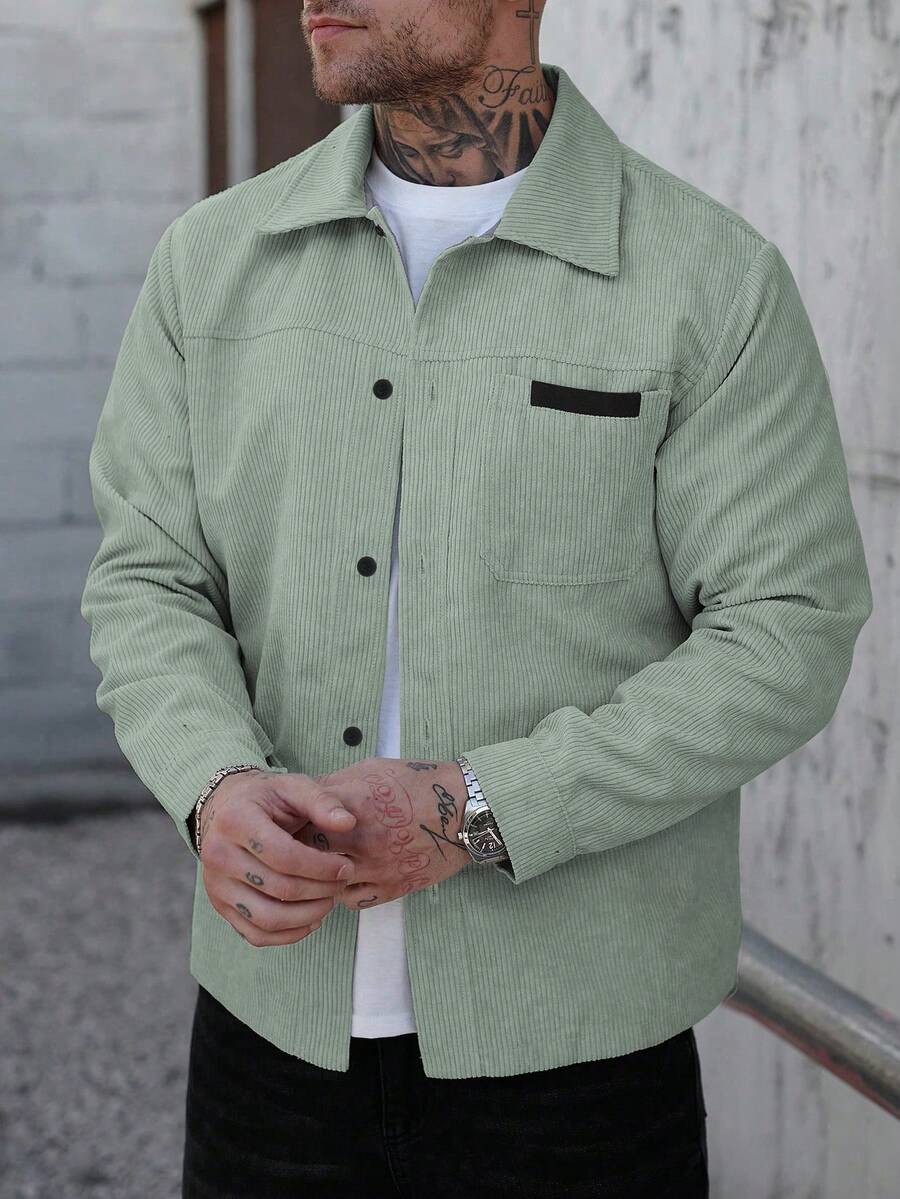 Corduroy Shirt Jacket