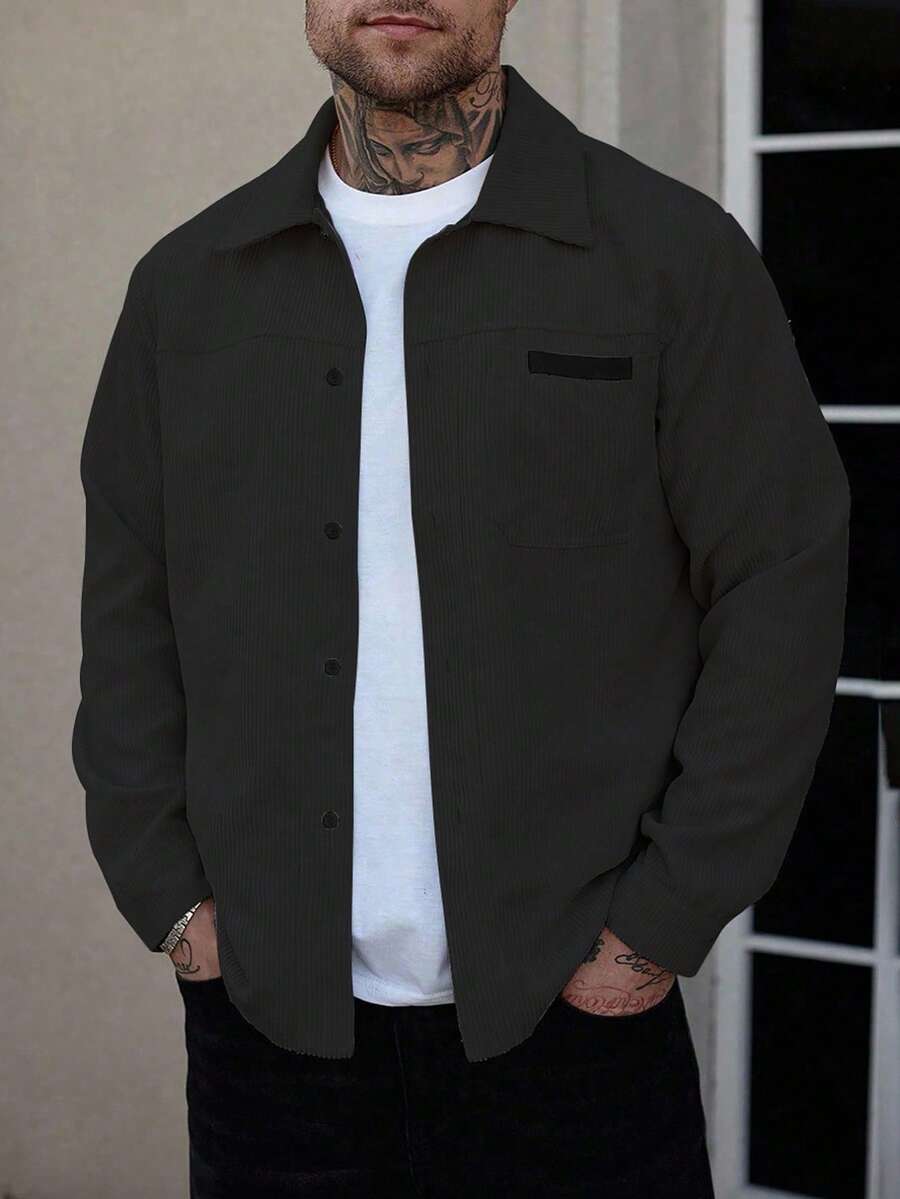 Corduroy Shirt Jacket
