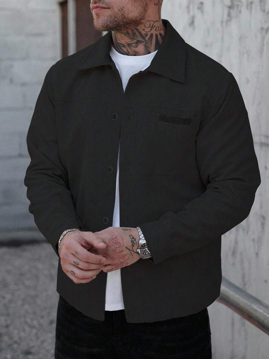 Corduroy Shirt Jacket