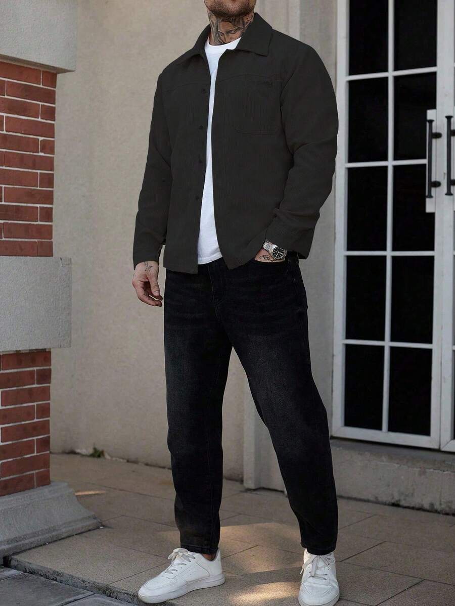 Corduroy Shirt Jacket